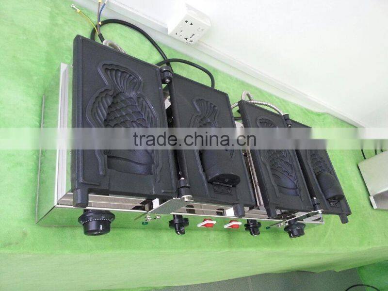 China factory hot sale CE approved ice cream waffle taiyaki machine