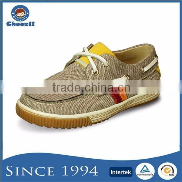 Custom Summer Breathable Perforated Upper No Lace Loafer for Boys