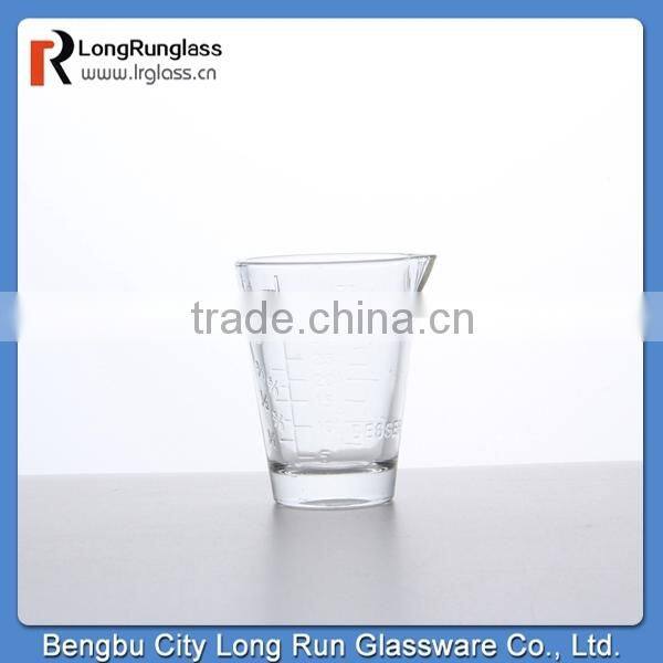 LongRun anhui supplier measuring wine glass clear tasting wine glass cup china manfacturer