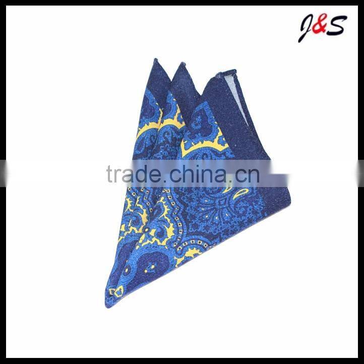 New fashion collection pocket square wool, woll pocket square for men