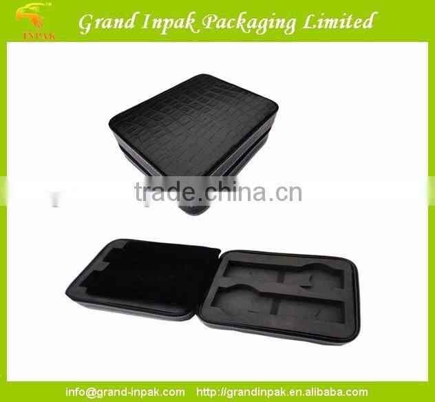 Portable cardboard leather watch gift box