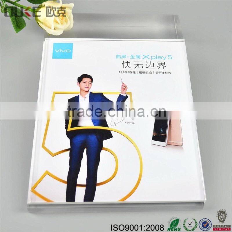 wholesale custom-made new design acrylic photo block