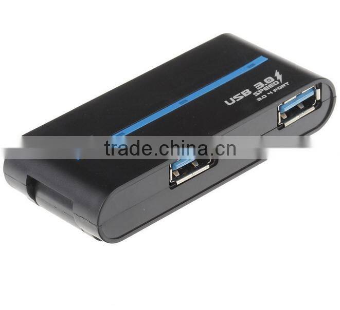 Hot Mini Rotatable 4 Ports USB Hub High Speed USB Hub Hot Sell USB 3.0 Hub Black & White Available