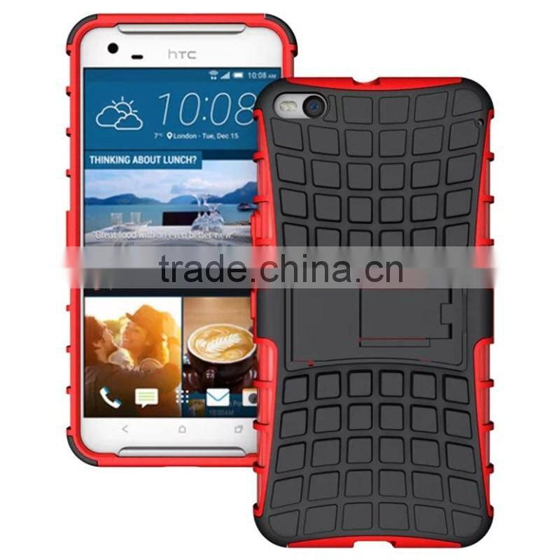 Hot Selling Hybrid Phone Case for HTC X9 Kickstand Case with Paypal Payment