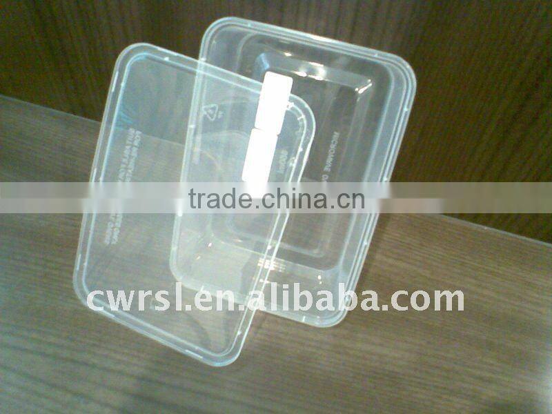 750ml plastic transparent container