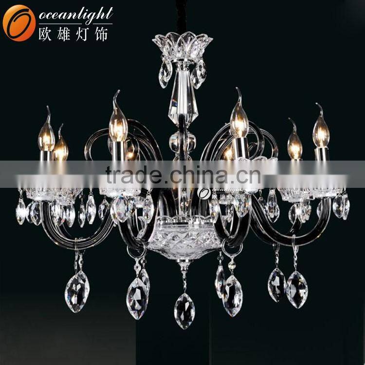 Black Cord Chandelier Modern Candle Chandelier Multi Heads Candle Light OMG88625-20+10+5W