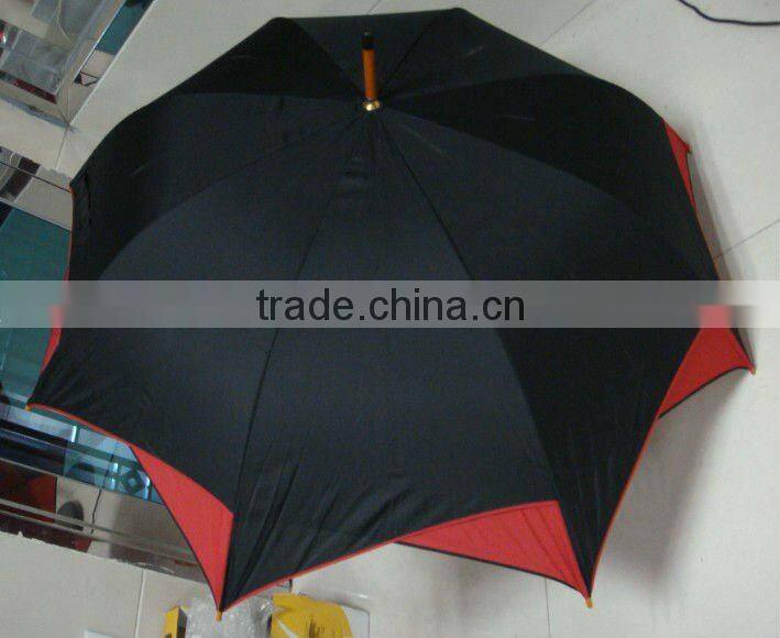 new automatic special wooden double layers fancy design umbrella