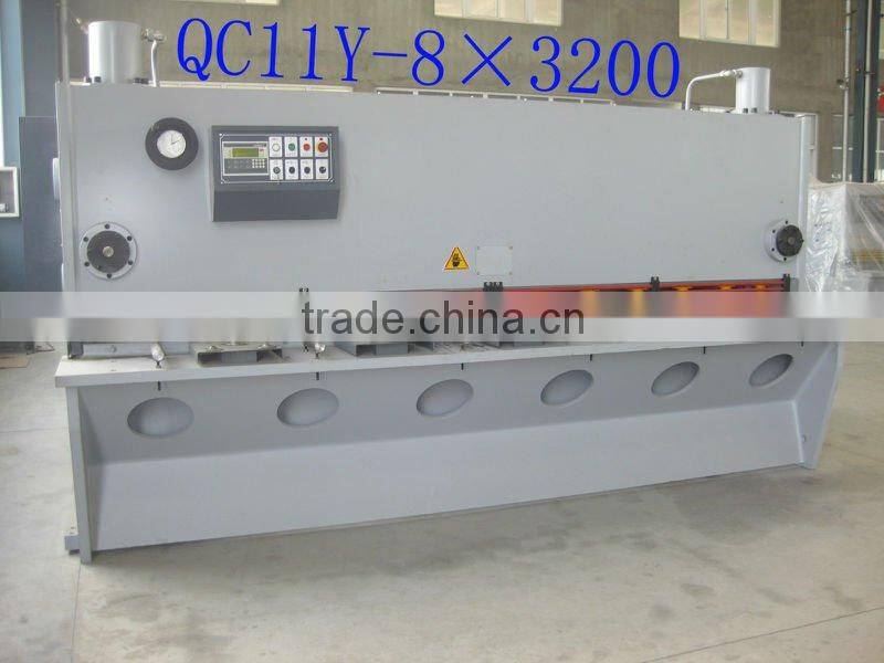 Hydraulic CNC guillotine plate shearing machine