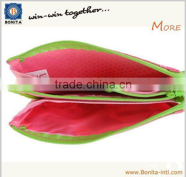New design pencil bag, promotional makeup pencil case