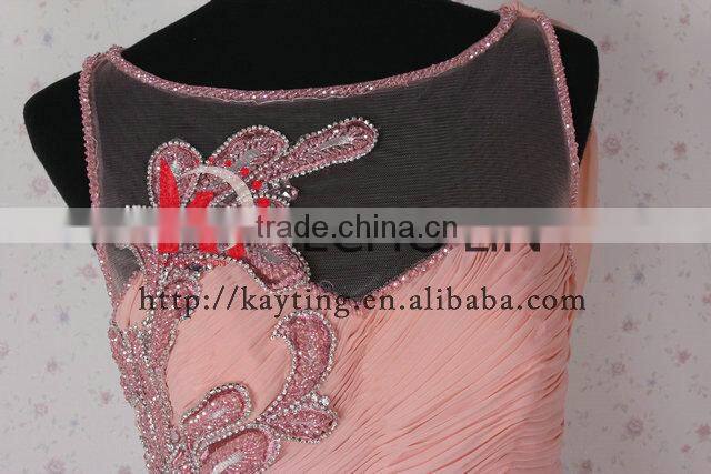 Exclusive Modern Brazil Long Dress Evening Asymmetrical Arabic Wedding Dress