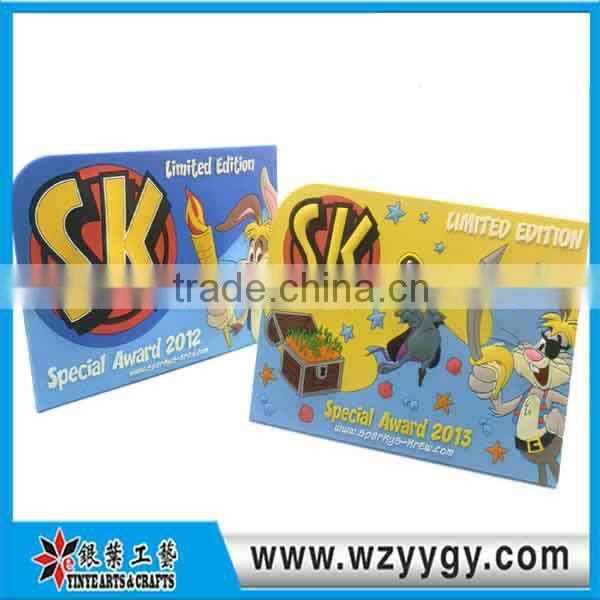 Customized 3D Soft pvc photo frames for picture