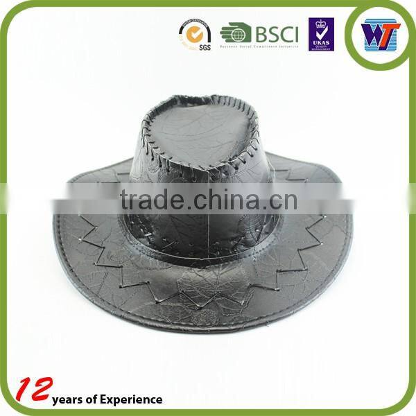 Brown or Camel color wide brim fashion fedora lemmy cowboy hat