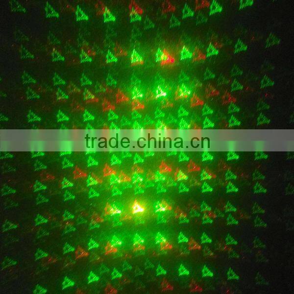 Red green mini laser show voice activated 20 different patterns