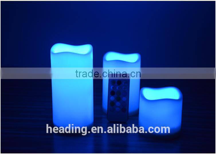 18 keys controller remote control electronic LED candles for party and wedding