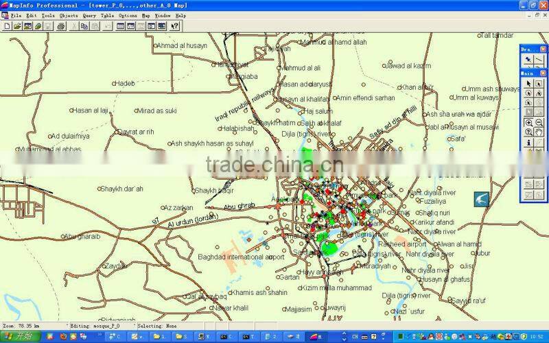 Argentina digital mapinfo map
