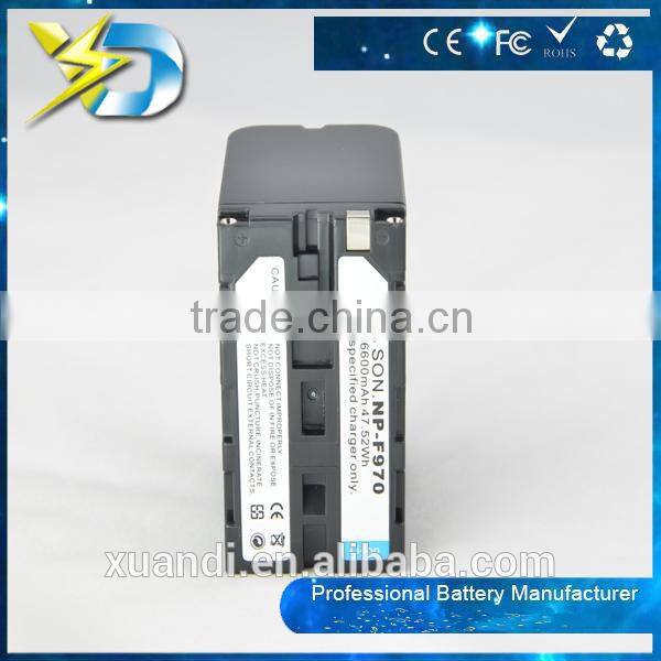 Factory supplier for NP-F970 for camcorder battery with good price