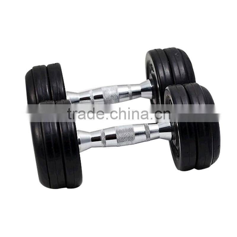 Exercise Equipment Rubber Dumbbell Weights