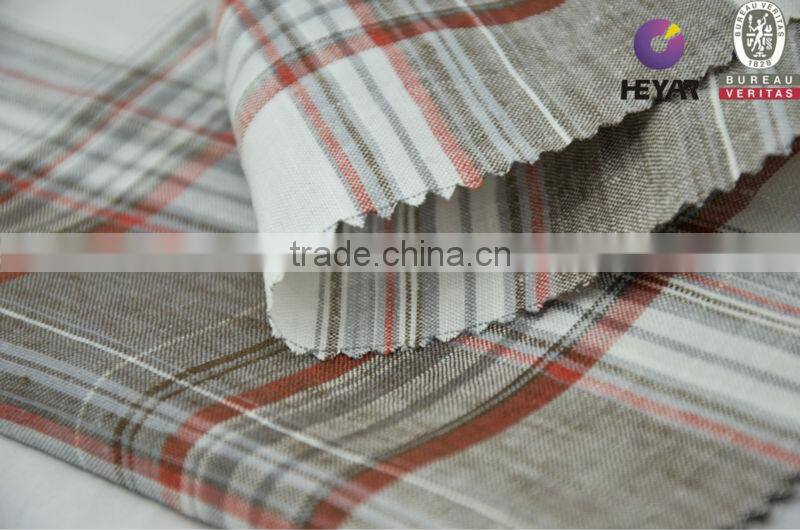 Linen Checks Fabric