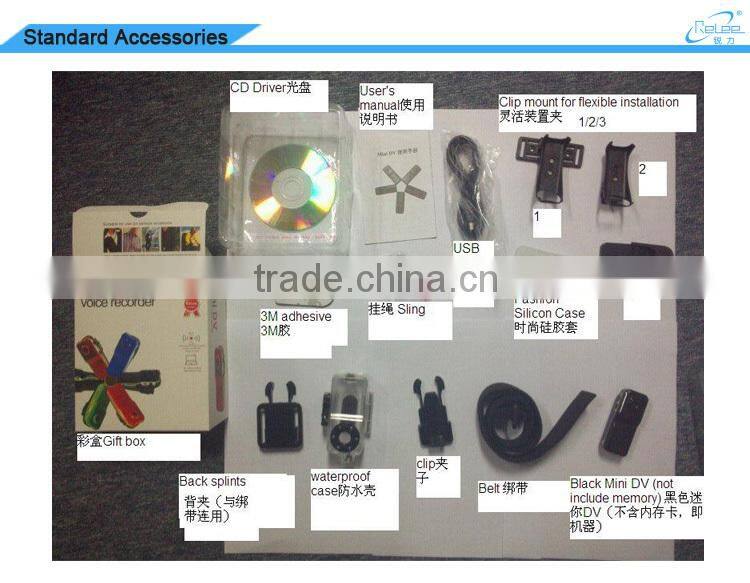 Cheap portable mini dv md80 manual waterproof hd hidden Sport dvr action Camera