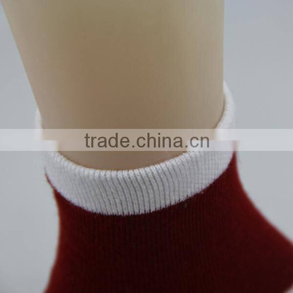 GSC-12 Alibaba wholesale high quality cotton reinforce toe and heel socks for children