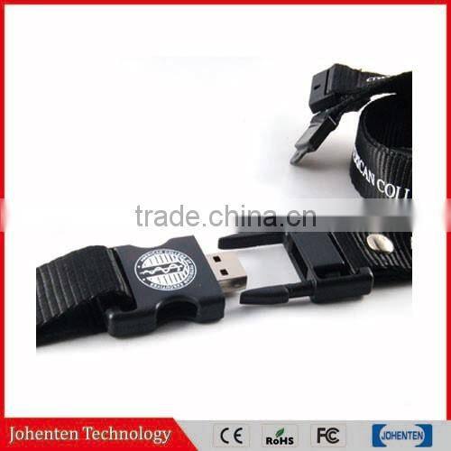 New products lanyard neck strap usb flash drives on sale