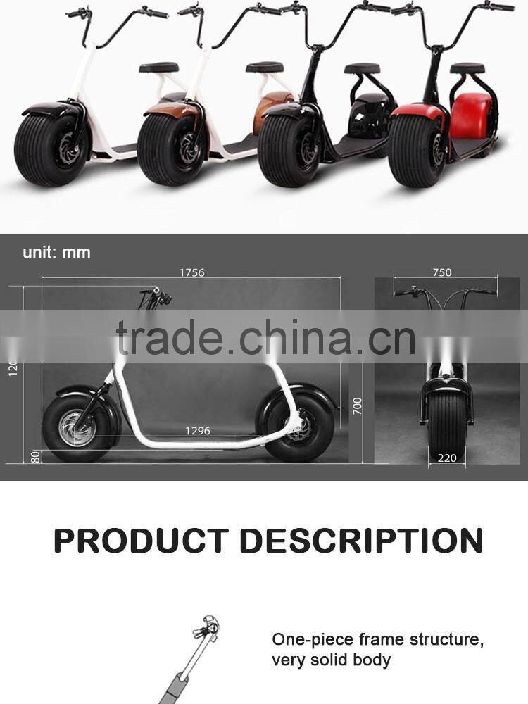2016 Fashion battery powered Harley style Motorcycle with cool wheel