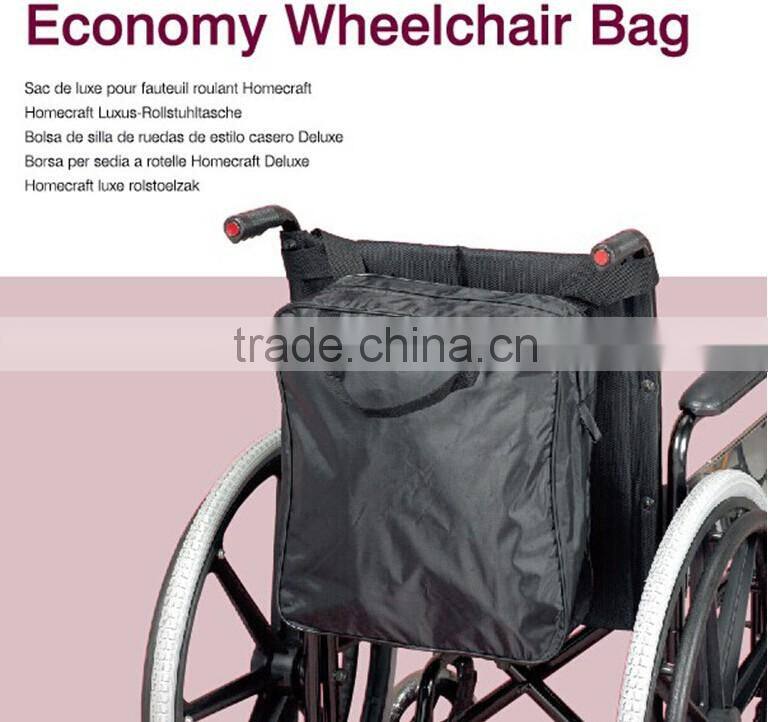 Rehabilitation Therapy Supplies Waterproof Big Storage 20L Economy Wheelchair Bag for Older Person