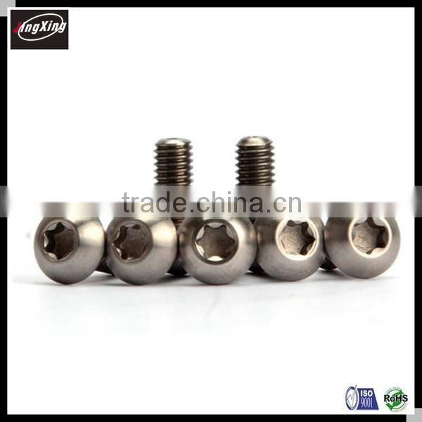 Gold color M2 M3 Titanium allen bolt