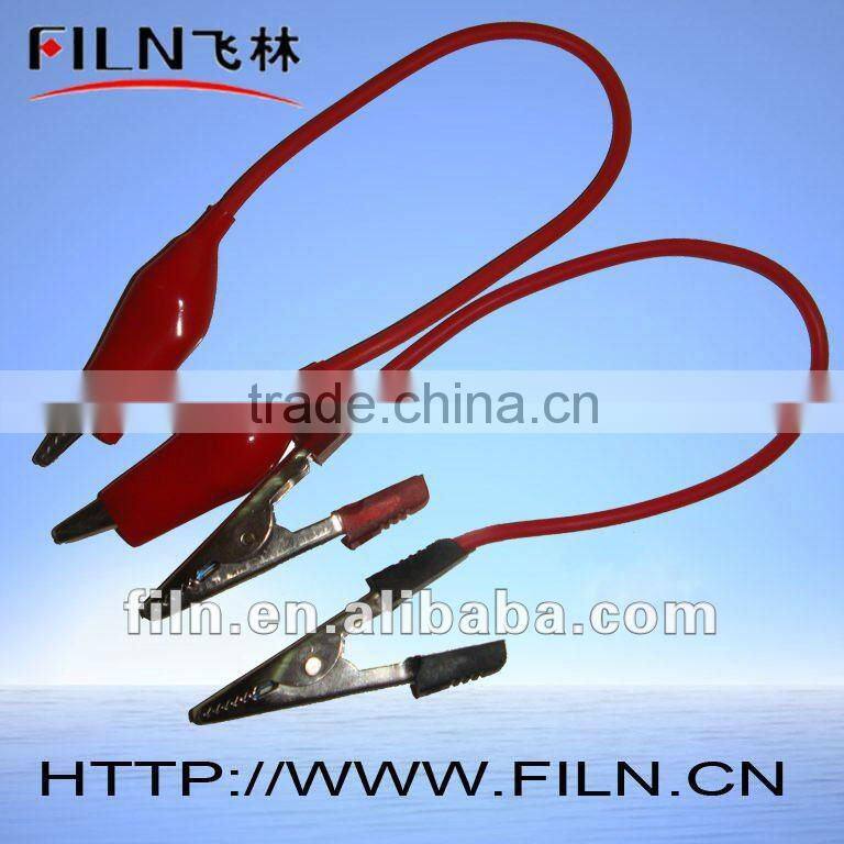 electrical alligator clip with wire