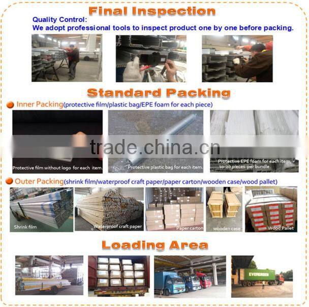 Newly designed 6000 series aluminum alloy beam profiles for door and wiondow,curtain wall, glass house