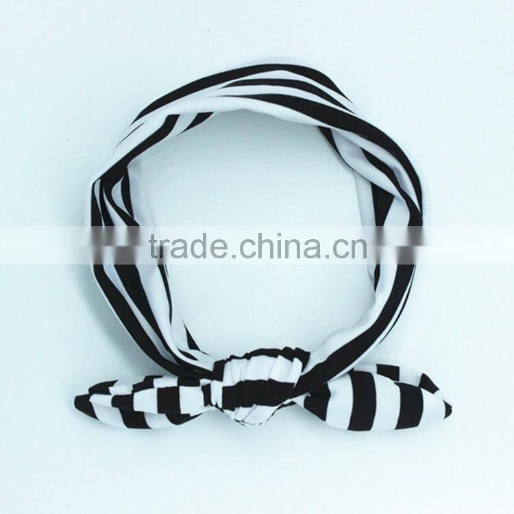 Newest Promotional Vintage Baby Headband Girl BowKnot Headbands