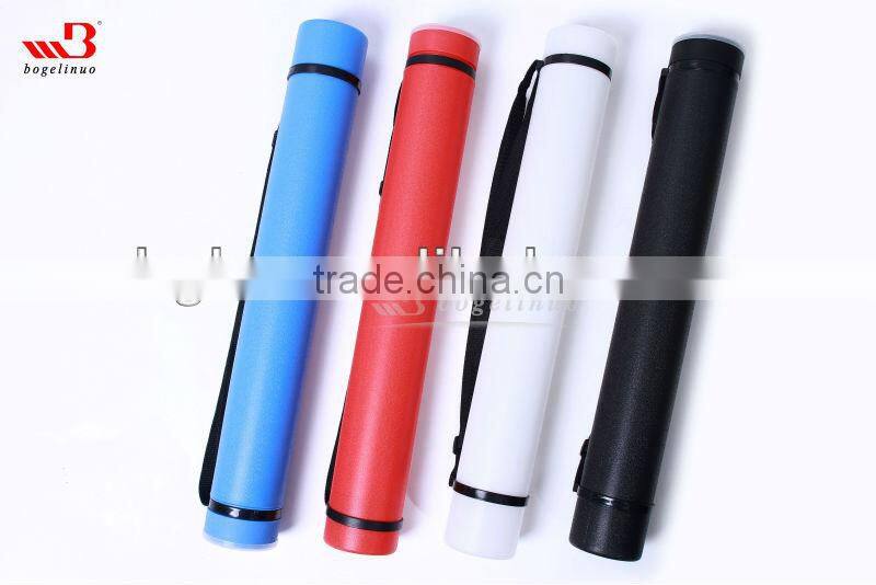 diameter 8.5cm stretchable plastic drawing tube map tube scroll holder