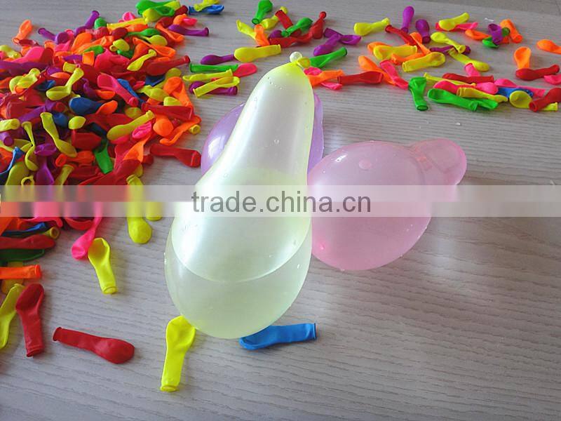 Hot sell colorful water latex balloons/ magic water balloon