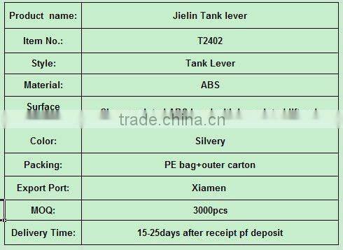 T2402 Toilet flush lever
