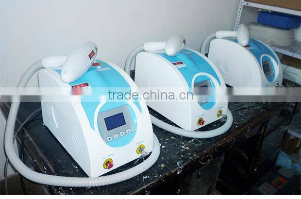 2015Painless treatment yag laser tattoo removal machine
