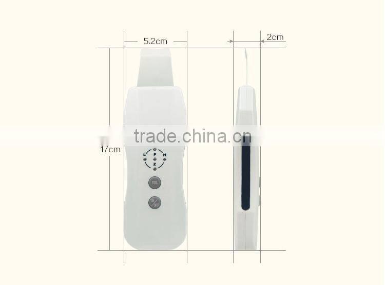 Ultrasonic Dermabrasion Cleaner Skin Scrubber with Ionic Function