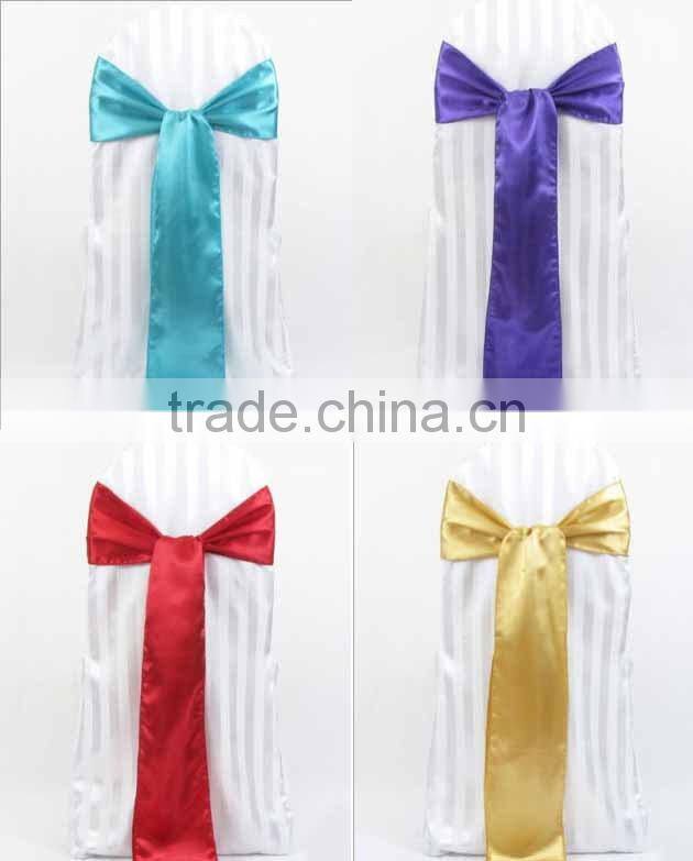 promotional blue chair sashes for wedding
