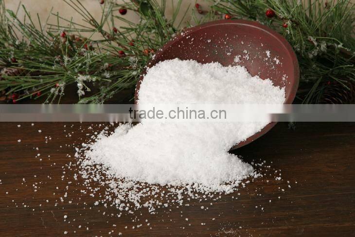 DIY Fake snow decoration