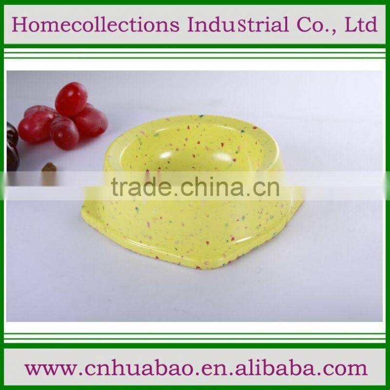 Hot sale 100% melamine pet bowl for puppy, kitty ,birds and other small animals, novelty pet bowls