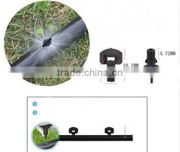 landscape cooling water misting microsprinkler irrigation