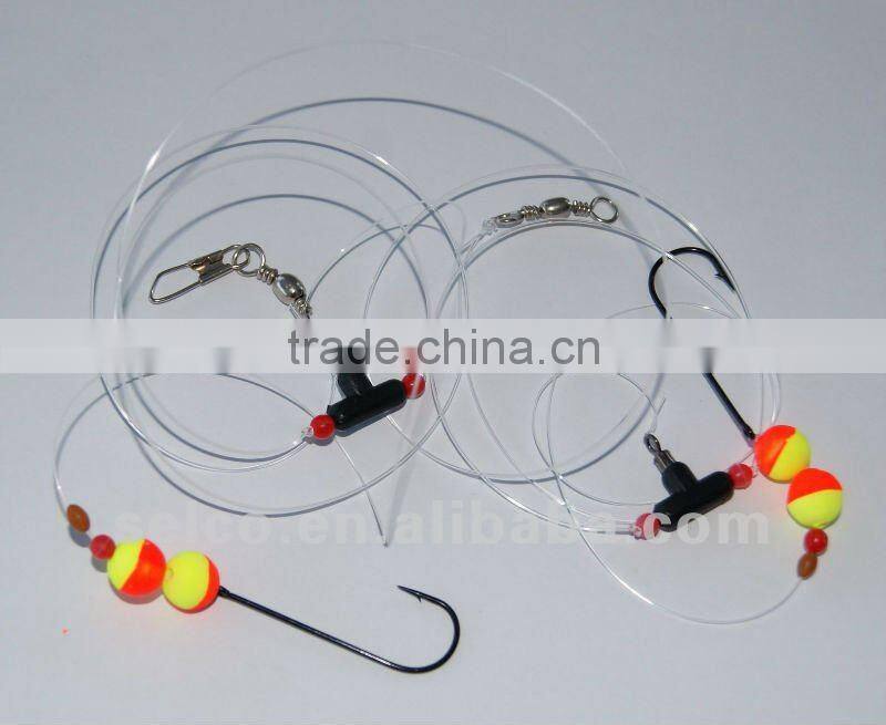 Chinese qualitied,3pc hook,octopus fishing rigs