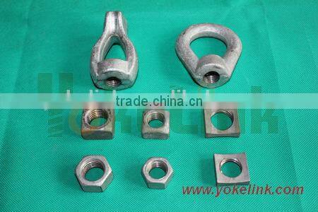 Drop forged oval eye nuts