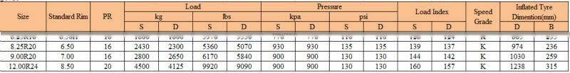 TBR radial tyre JY719