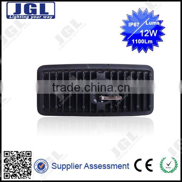 promotion price 12w 9-32v led work light lamp waterpoof flood led work light cree for truck tractor guangzhou jgl produce
