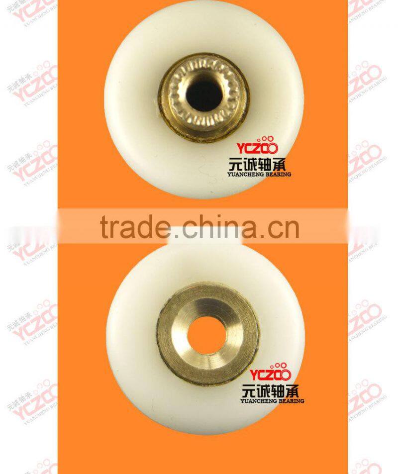 Small carbon bearing bathroom roller/shower room wheels