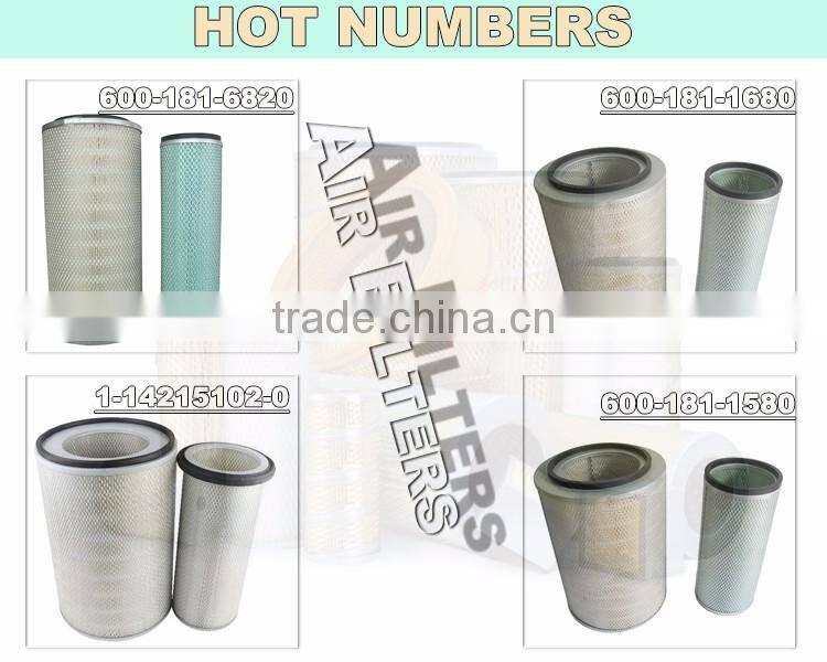 OEM 1-14215102-0 P182082 Of American Truck Air Intake Filter