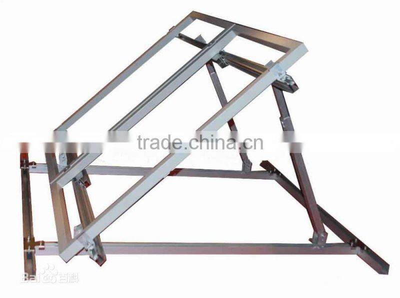 Fan Type Solar Pv Ground Panel Mount And Bracket