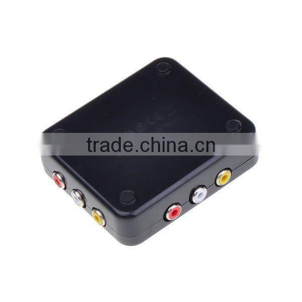 HD Audio Video Switching Three-way AV+S Signal Switch