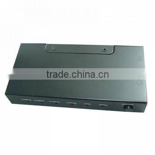 4 Port 1080P HDMI Audio/Video Splitter Amplifier 1 X 4 For HDTV PS3 XBOX