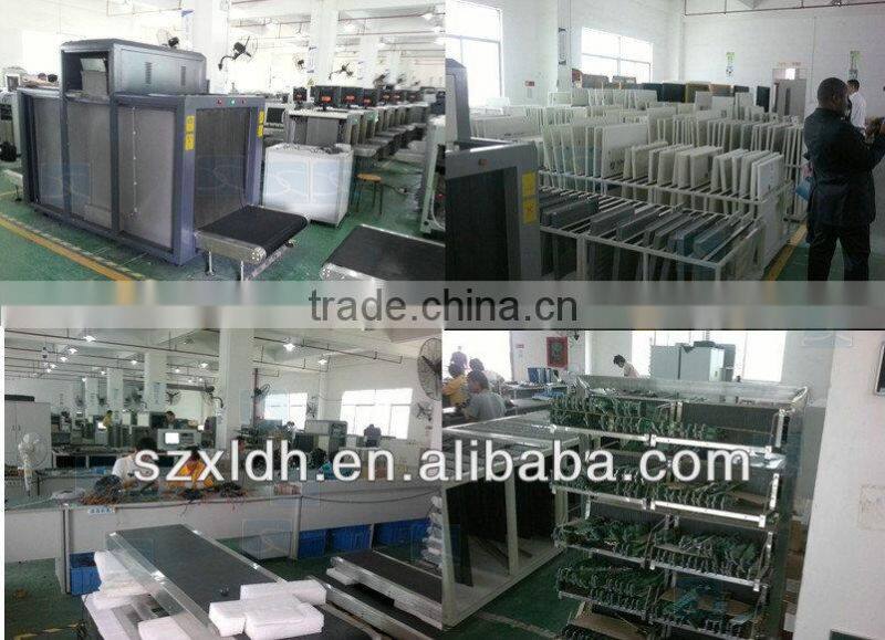 30mm Penetration X-ray baggage inspection system/X-ray luggage scanner for airport security